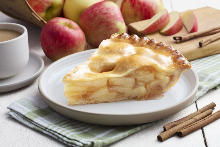 Slice of Traditional Apple Pie